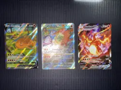 Charizard V, VSTAR, VMAX Promo Holo Lot - Pokemon TCG Sword & Shield (3 Cards) - Image 1