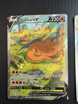 Charizard V, VSTAR, VMAX Promo Holo Lot - Pokemon TCG Sword & Shield (3 Cards) - Image 2