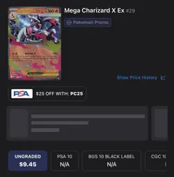 Pokemon Mega Charizard X EX #29 PROMO CARD - Image 2