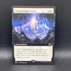 MTG: Teleportation Circle EXTENDED ART, Adventures in the Forgotten Realms Card! - Image 1