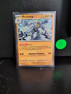 FAT SWIRL!! Machamp (Cosmos Holo) 068/165 Miscellaneous Cards & Products Holo - Image 1