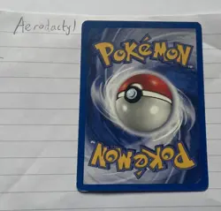 Pokemon Card Aerodactyl LP Fossil Holo Rare 1/62 - Image 3