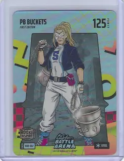 2026 Bo Jackson Battle Arena PB Buckets RAD-Steel First Edition Card RAD-602 - Image 1