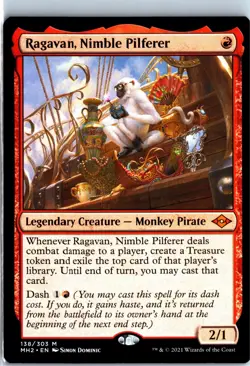 Ragavan, Nimble Pilferer (138) - Normal - Modern Horizons 2 (MH2) - NM - Image 1