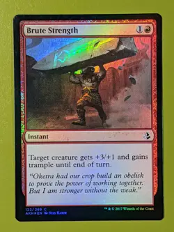 FOIL Brute Strength x1 Amonkhet 1x Magic the Gathering MTG - Image 1