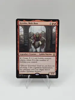 Krenko, Mob Boss Foundations Regular Near Mint - Image 1