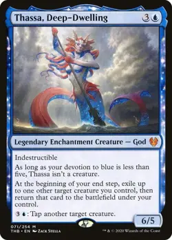 Thassa, Deep-Dwelling Foil NM/PACK-FRESH THB *Slye's Magic Shoppe* - Image 1