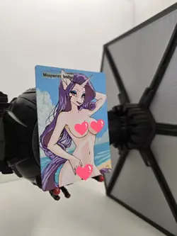 MTG, Mosswort Bridge, Pony, Waifu, Alter Hand Painted BAZAYO, 18+ - Image 3