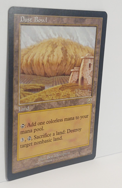 1x Dust Bowl Land 1999 Mercadian Masques MMQ 316/350 Regular Rare Magic MTG LP+ - Image 4