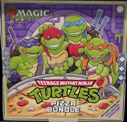 Magic The Gathering Pizza Bundle Teenage Mutant Ninja Turtles TMNT - Image 1