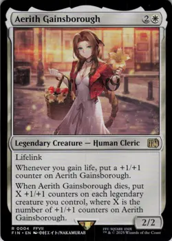 Aerith Gainsborough - Final Fantasy (4) - NM - Image 1