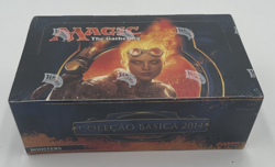 MTG Magic 2014 M14 Core Set Booster Box Factory Sealed Portuguese KT6 SHIPS FREE - Image 1