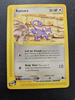 Pokemon Skyridge Rattata 90/144 EXCELLENT - Image 1