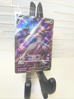 SEALED Mewtwo V SWSH229 Black Star Promo Full Art Holo Pokemon GO TCG 2022 - Image 2
