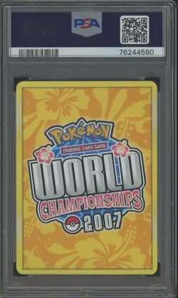 2007 Pokemon Promo World Championships Legend Ascent Deck #69 Eevee PSA 10 - Image 2