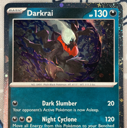 Darkrai 136/197 Cosmos Holo Rare Promo Obsidian Flames Pokemon Card NM - Image 2