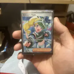 Pokemon SV10 Scarlet & Violet Destined Rivals 220/182 Emcees Hype Ultra Rare NM - Image 1