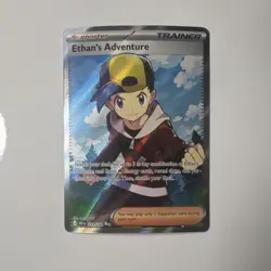 Pokemon Ethan's Adventure 221/182 Sv10: Destined Rivals Full Art Holo Ultra Rare - Image 1