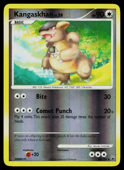 Pokemon Card - Kangaskhan Majestic Dawn 38/100 Reverse Holo - Image 1