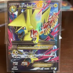 Pokemon TCG M Manectric EX Promo Card 24a/119 Holo Near Mint Condition - Image 1