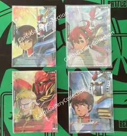 2025 Gundam Card Game Chinese Resource Tokens RP Promo Holofoil set of 4 pcs - Image 1