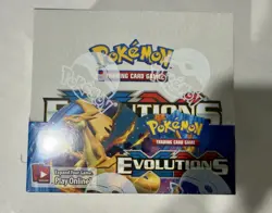 Pokemon TCG XY Evolutions Sealed Booster Box 36 Packs English 2016 - Image 1