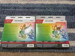 2026 Pokemon First Partner Illustration Collection Series 1 Box 2x Lot - Image 2
