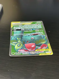 Pokemon Celebi & Venusaur GX Tag Team GX Ultra Rare Holo Full Art 159/181 270 HP - Image 5