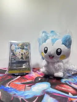 Pokemon Chinese SC Nuzzle Cheeks Plush Display Box Open Pachirisu *No Tins* - Image 1