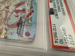 2021 Pokemon SWSH Evolving Skies PSA 10 Sylveon VMAX Alternate Art 212 - Image 4