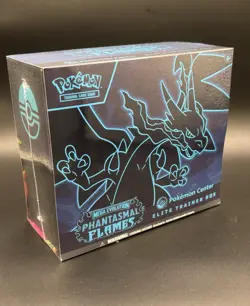Pokemon TCG Phantasmal Flames Pokemon Center ETB Elite Trainer Box Sealed - Image 4