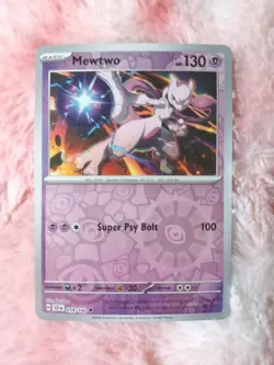 Pokemon Mewtwo 059/142 Sv07: Stellar Crown Reverse Holo - Image 1