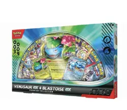 Pokemon Venusaur ex & Blastoise ex Premium Collection Box Promo 2023 English - Image 1