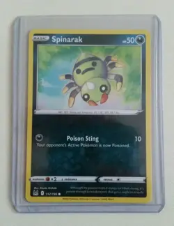 Pokemon TCG Lost Origin: Spinarak (112/196) - Common - Near Mint - Image 1