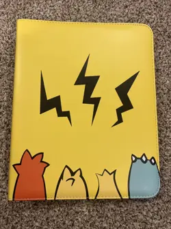 Card Binder for Pokemon Cards Holder Fits 900 Cards w/ 50 Removable Sleeves - Image 1