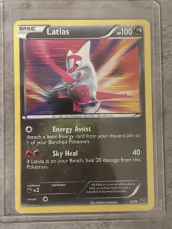 Latias 9/20 Black & White Dragon Vault Holo Pokemon TCG - Image 1