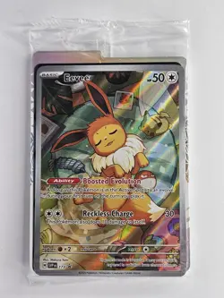 Pokemon TCG Eevee 173 Holo Promo Prismatic Evolutions Sealed Pokemon Mint - Image 1