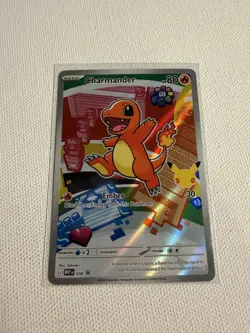 2026 POKEMON MEP EN-ME BLACK STAR PROMO 038 CHARMANDER FIRST EDITION - Image 1