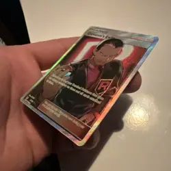 Pokemon TCG Giovanni's Exile Hidden Fates Holo Card 67/68 Full Art NM Condition - Image 3
