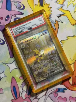 Pokemon Alakazam EX TCG Scarlet Violet-151 Holo Ultra Rare Card 188/165 PSA 9 - Image 2