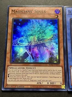 2x Magicians' Souls + ILLusion Of Chaos | Super Rares | NM | 1st Ed | YuGiOh! - Image 3