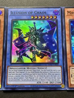 2x Magicians' Souls + ILLusion Of Chaos | Super Rares | NM | 1st Ed | YuGiOh! - Image 5