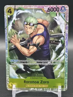 Roronoa Zoro OP15-113 SR | Adventure on Kami's Island | One Piece TCG | EN - Image 1