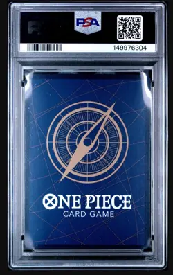 PPSA 10 One Piece Portgas D Ace Alternate Art OP13-119 Carrying On His Will Foil - Image 2