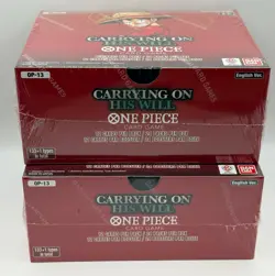 Lot of (2) One Piece TCG OP-13 Carrying On His Will Booster Boxes SEALED NEW - Image 3