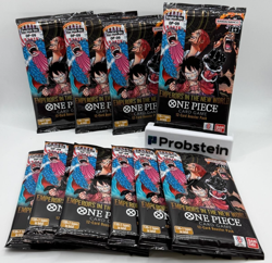 Lot of (10) One Piece TCG OP-09 Emperors In The New World Booster Packs SEALED - Image 1