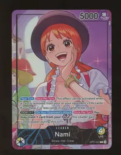 2025 One Piece Promos OP11 #041 Nami L Whole Cake Island - Image 1
