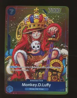One Piece English P-043 Monkey D. Luffy Convention Exclusive Foil Promo - Image 1