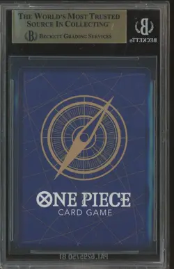 2025 One Piece Promos OP06118 Roronoa Zoro Premium 2nd Anniversary BGS 10 - Image 2