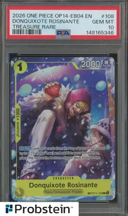 2026 One Piece OP12-EB04 En #031 Nami Alternate Art PSA 10 GEM MINT - Image 1